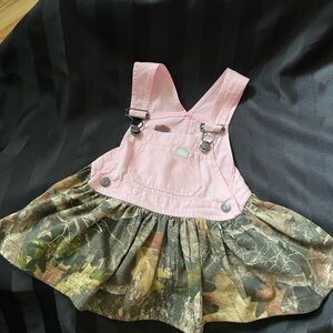 Baby girl coverall dress
